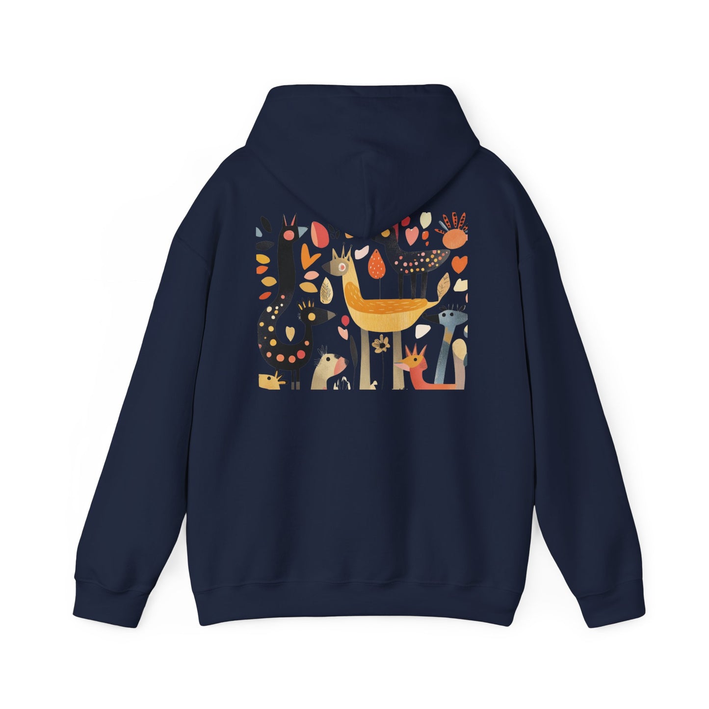 Vintage "Living LIfe in Technicolor" 1950s Retro Kitsch Hoodie Sweatshirt