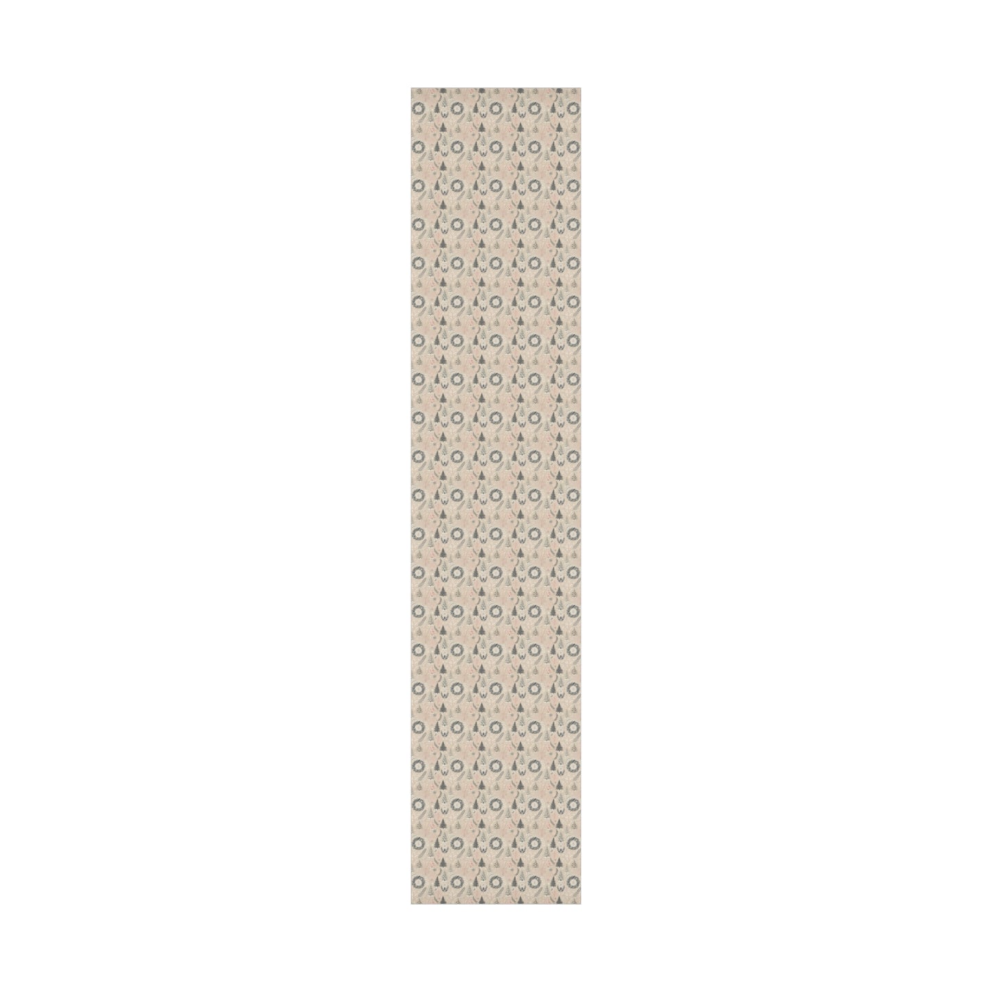 Vintage and Elegant Toile Holidays Theme Pink Shades Gift Wrapping Paper in Matte and Satin Finish, 3 sizes