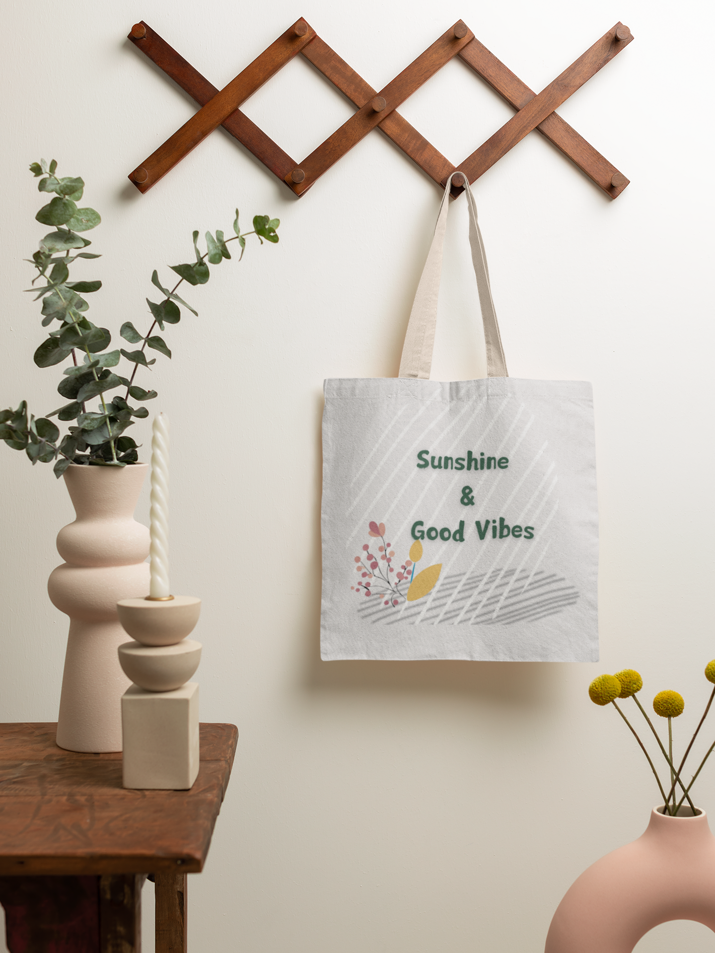 Cool Vintage Tote Bag Retro Bird Customize Your Handle Color
