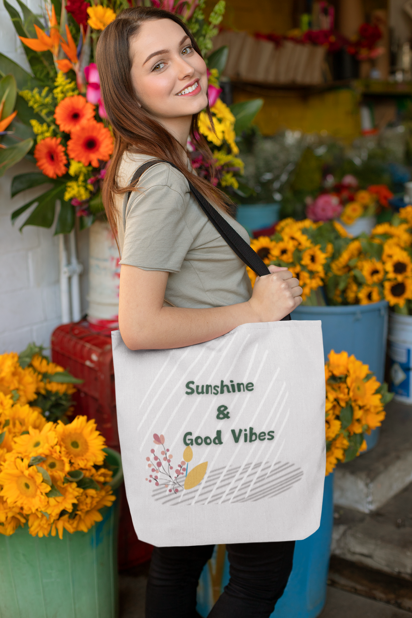 Cool Vintage Tote Bag Retro Bird Customize Your Handle Color