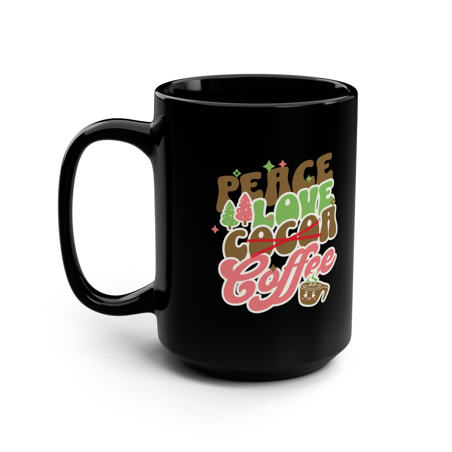 Coffee Lover Holiday Mug, 15oz