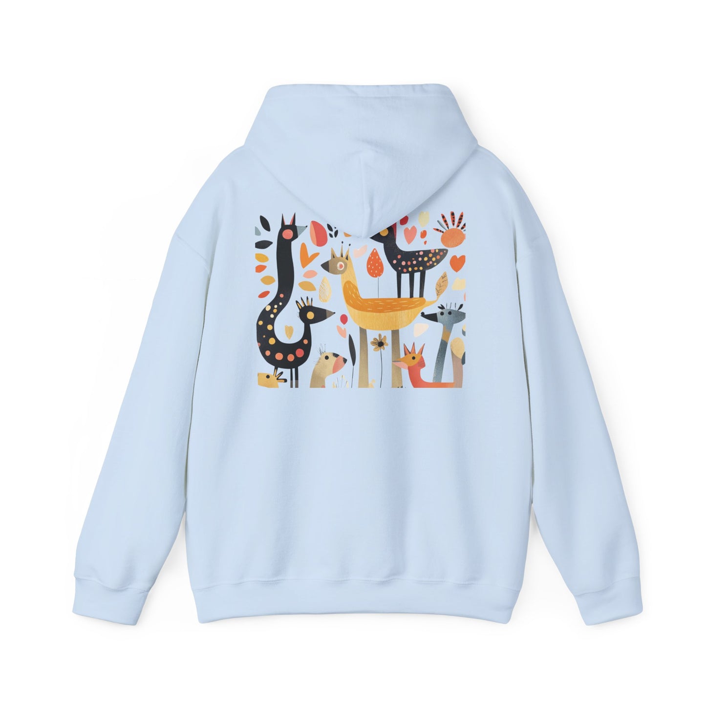 Vintage "Living LIfe in Technicolor" 1950s Retro Kitsch Hoodie Sweatshirt