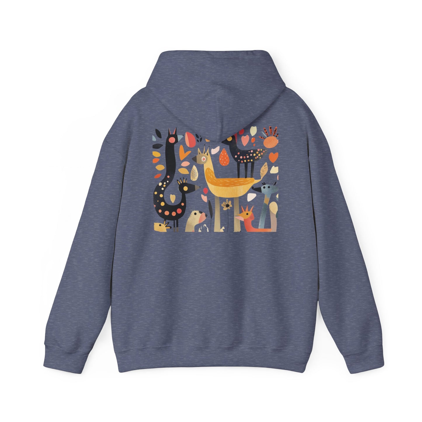 Vintage "Living LIfe in Technicolor" 1950s Retro Kitsch Hoodie Sweatshirt