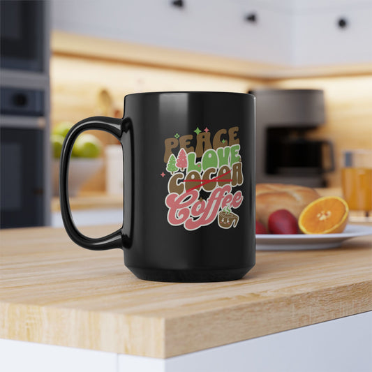 Coffee Lover Holiday Mug, 15oz